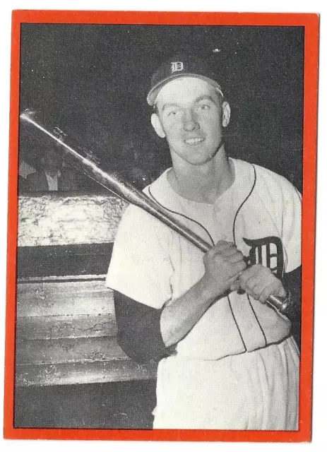 1983 Al Kaline Story card # 11 - Silver Bat 1955  (ex-mt)