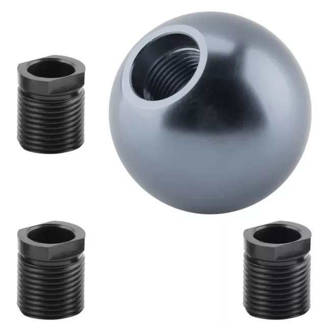 Titanium Universal Manual Knob Gear Shift Head Round Ball Shape