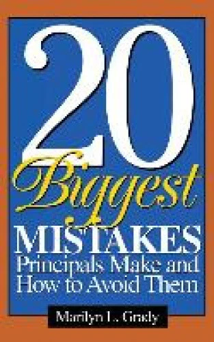 THE 20 BIGGEST Mistakes Principals Make and How to Avoid Them £113.00 ...