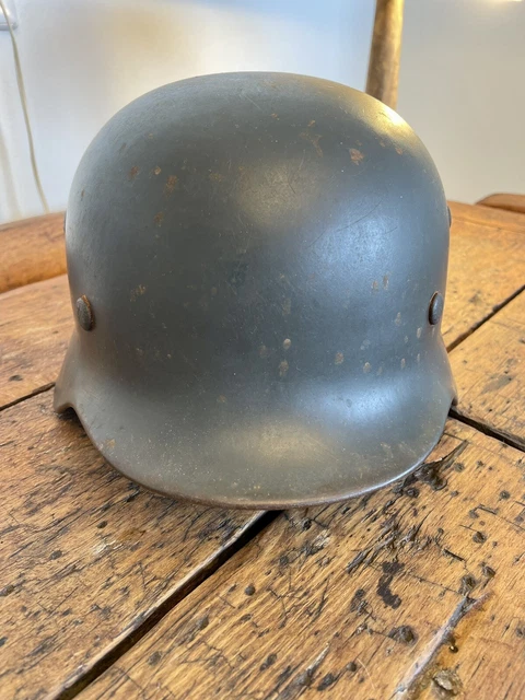 Stahlhelm Kriegsmarine mit 2 Emblemen 2