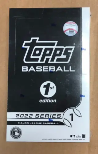 2022 Topps Baseball Series 1 1st Edition Sealed Hobby Box Wander Franco SP RC