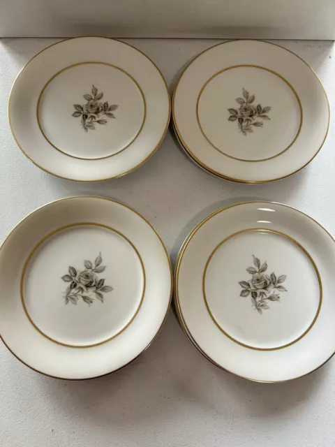 (8) Encanto by Nagoya Shokai Japan Grey Rose Small Plates