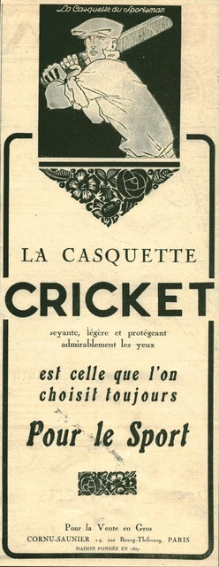 Publicité Ancienne - Casquette La Torpédo 1925 - Originale Issue De Magazine - 29x37cm