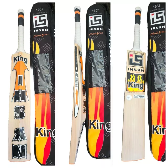 Cricket Bat English Willow Ihsan King Classic Series SH