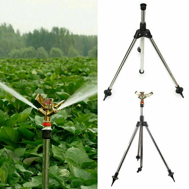 Impuls-Regner Mit Stativ – 360° Bewässerung Bis 24 M Reichweite, Ideal Für Große Gärten