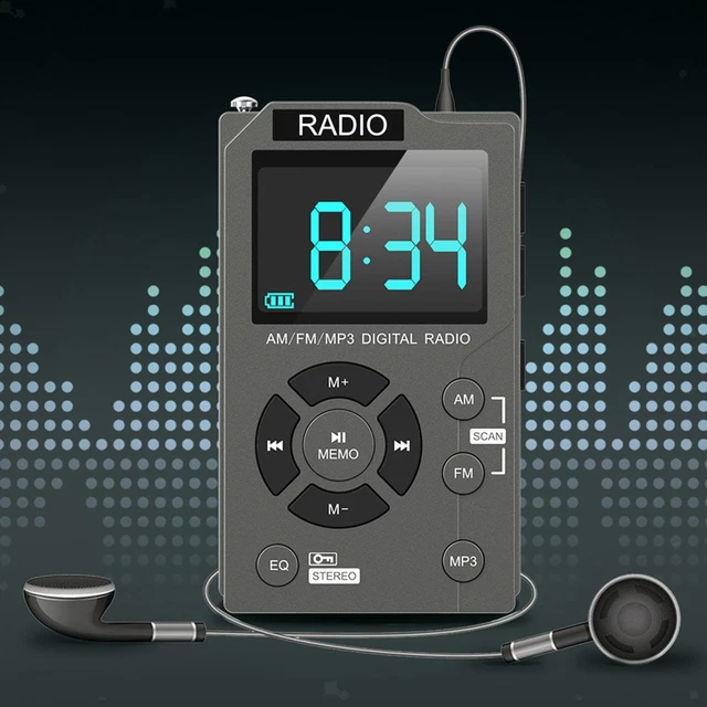 AM/FM Portable Pocket Radio and Voice Audio Cassette Recorder,Personal  Audio Walkman Cassette Player with Built-in Speaker and Earphone-Cassette  Radio Player 2 USB & SD-DIGITNOW!