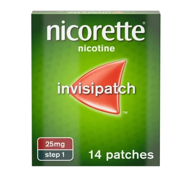 Nicorette InvisiPatch paso 1 25 mg - 14 parches