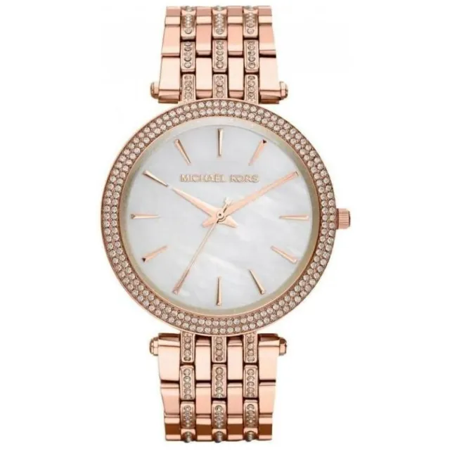 Michael Kors MK3220 Ladies Darci Rose Gold Glitz Watch