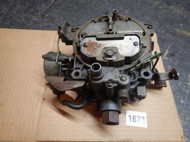 Rochester Quadra Jet Carburetor Core 7043266 D3 73 Pontiac 400 Firebird Gto Gp