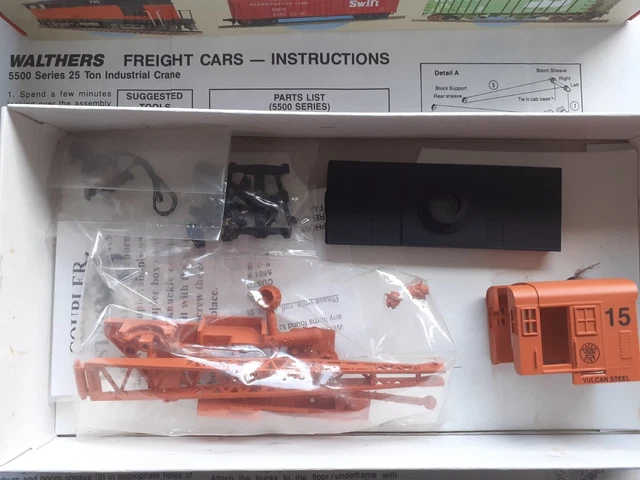 kit wagon ho vulcan steel walthers 932-5610