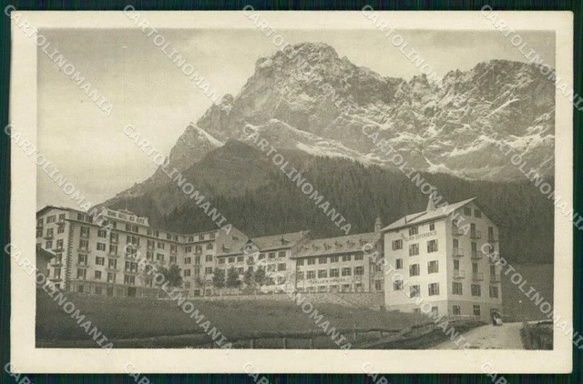 Trento San Martino di Castrozza Grand Hotel des Alpes cartolina RT1701