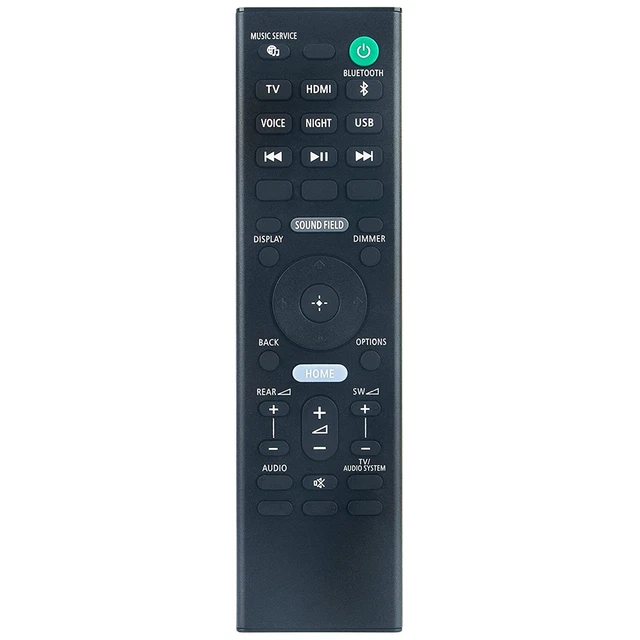 Rmt-Ah510U Replacement Remote Control Applicable For Sony Soundbar Ht-A5000 Ht