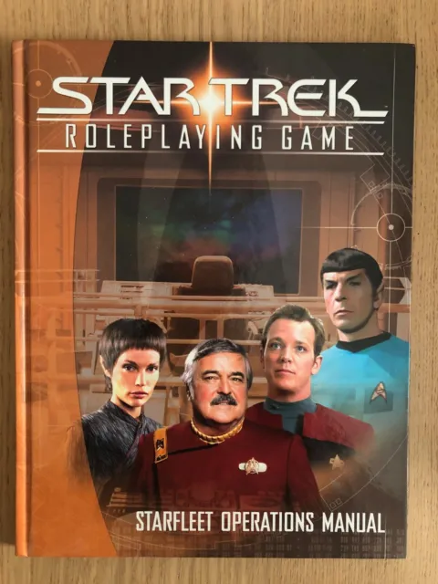 Star Trek Roleplaying Game Starfleet Operations Manual Decipher RPG Book