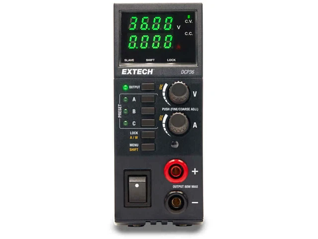 Extech DCP36 80W Switching Mode DC Power Supply