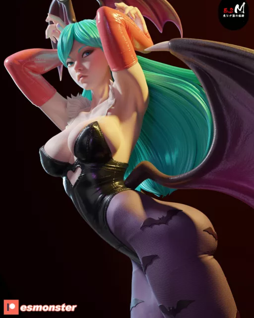 Figura MORRIGAN DARKSTALKERS  1 /6 32 CM   3d sin MONTAR ni PINTAR