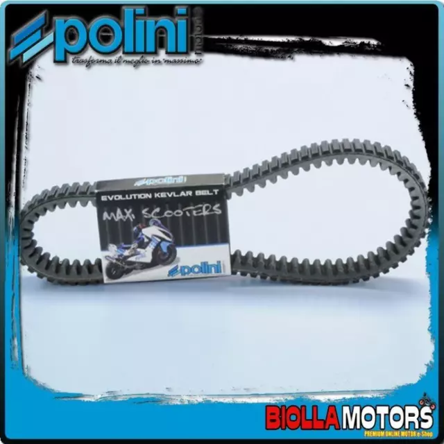 248.086 CINGHIA VARIATORE POLINI YAMAHA T MAX 530 ie dal 2012 al 2016 IN ARAMID