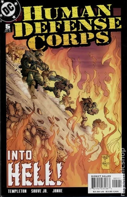 Human Defense Corps #5 VG 2003 Stock Image Low Grade