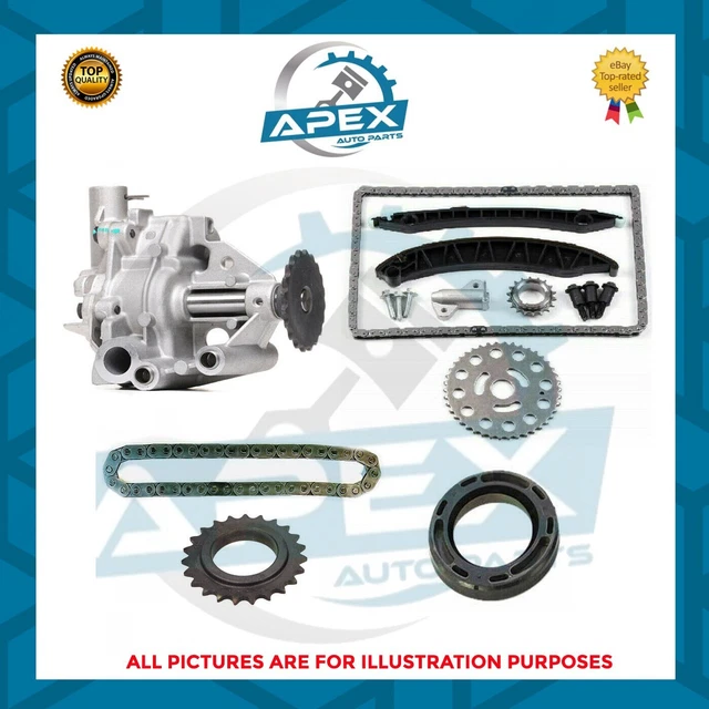 Kit Chaîne De Distribution Complet Pour Moteur Citroën 1.6 16V THP (EP6) Essence - Pièce Neuve D2P