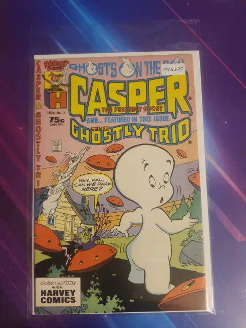 Casper And... #1 High Grade (Ghostly Trio) Harvey Publications Comic Book Cm5-37