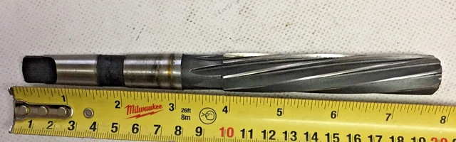 Osborn 3/4" HSS Spiral Flute Chucking Reamer 8"OL 4"FL RH-Cut Good 8/10