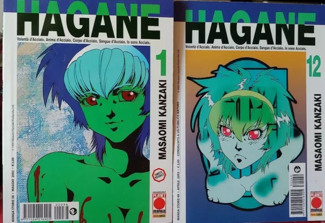 hagane 1-12 completa del 2002 di M.Kanzaki da EDICOLA MAI LETTI