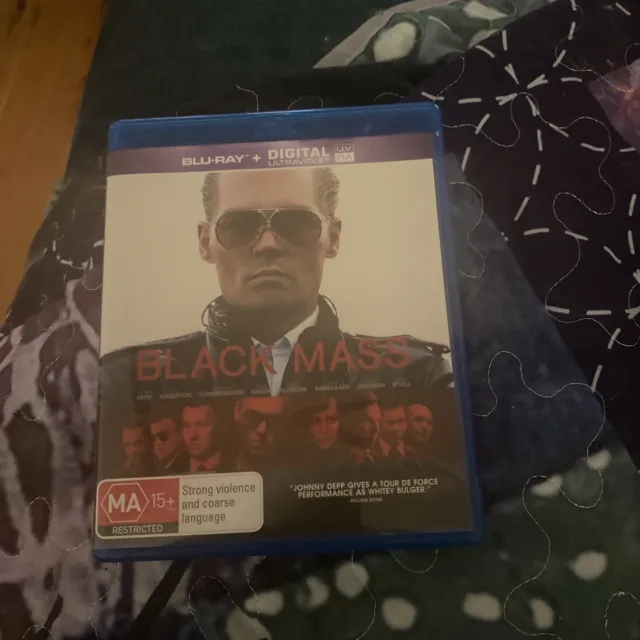 Black Mass (Blu-ray, 2015)  Johnny Depp Region B