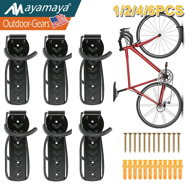 Heavy Duty Wall Mount Vertical Bike Rack Bicycle Holder Hook Storage Hanger US