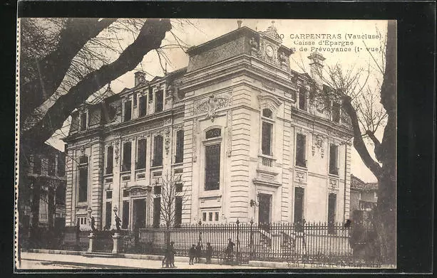 CPA Carpentras, Caisse d´Epargne et de Prévoyance