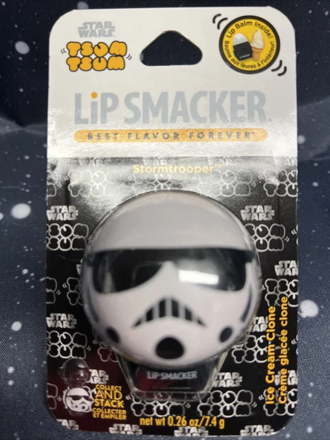 Lip Smacker STAR WARS Tsum Tsum Ice Cream Clone STORMTROOPER 0.26oz Lip Balm