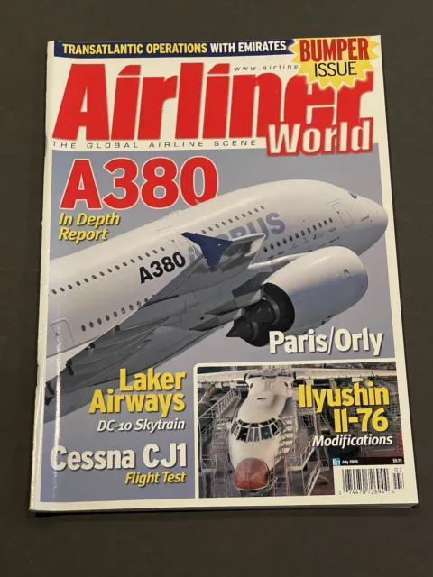 Airliner World, July 2005, A380 In Depth Report, Paris/Orly, Laker Airways Dc-10