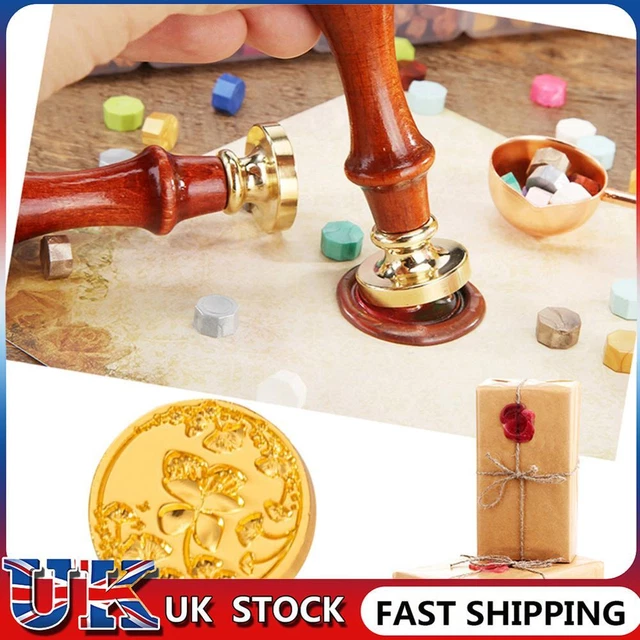 ❀ Special-shaped Fire Paint Head Retro 3D Relief Stamps Head for Wedding Card (K