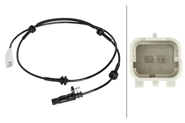 HELLA ABS Sensor Raddrehzahl 6PU 010 039-801 für PEUGEOT 407 SW HDi 110 6D9HZC 3