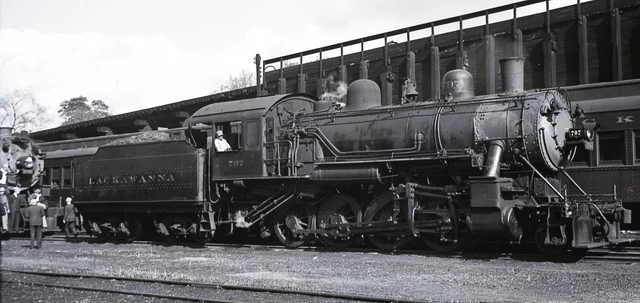 Erie Steam - Number - 797 w/Another - B x W NEG - bp4636