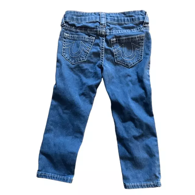 True religion little girls 2t jeans light wash 2