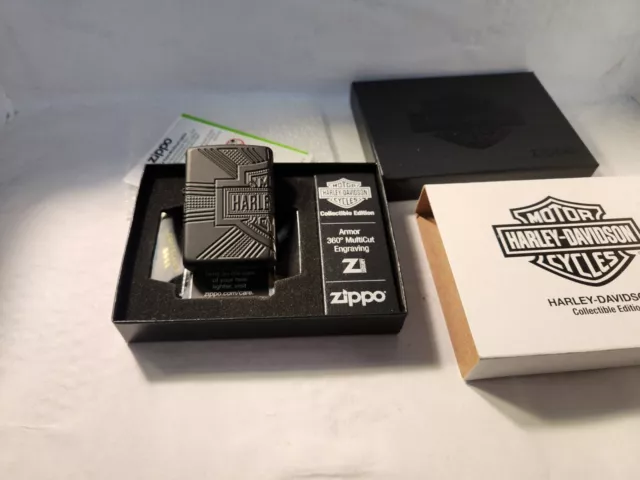 Zippo Harley Davidson Collectible Edition Lighter Vintage Rare