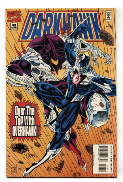 Darkhawk #49-1994-rare late issue-Marvel comics-NM-