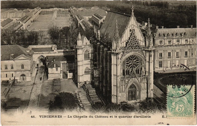 CPA Vincennes La Chapelle du Chateau (1347108)