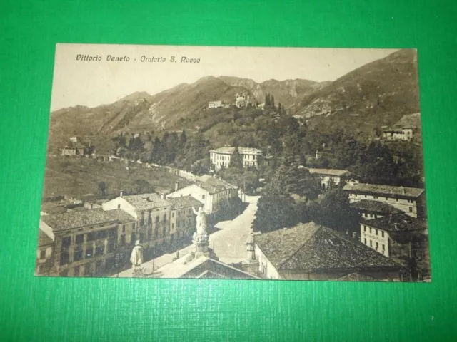 Cartolina Vittorio Veneto - Oratorio S. Rocco 1920 ca