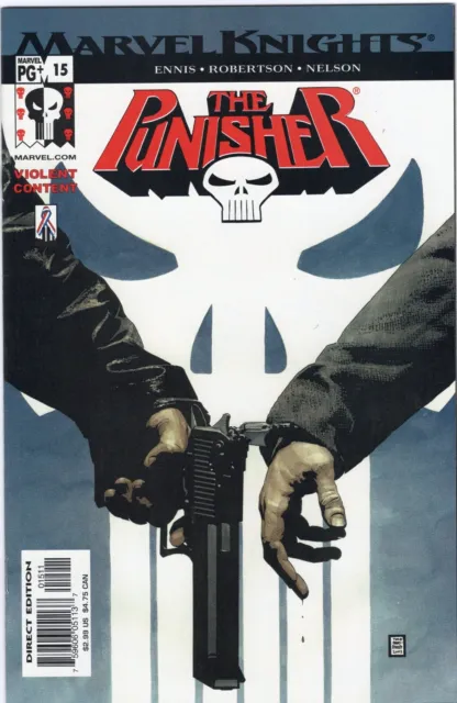 The Punisher #15 Vol. 6 Marvel Knights [Comics] 2002 (Ennis Robertson)
