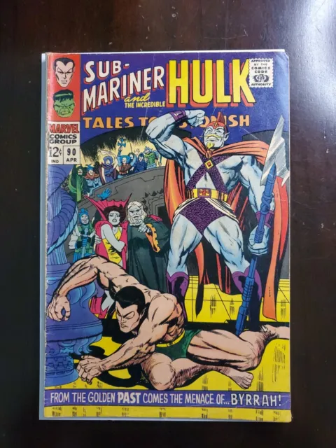 Tales to Astonish #90, 1st Abomination & Byrrah; Sub-Mariner, Hulk