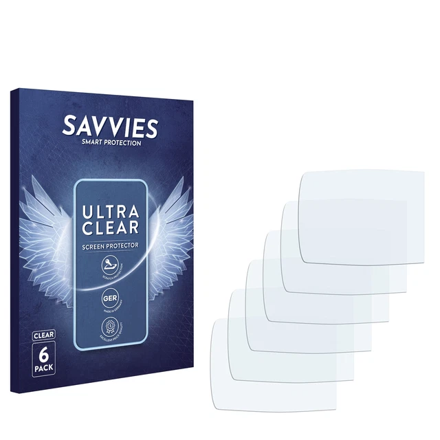 6x Protector de pantalla para Fujifilm FinePix Z30 Película protectora protección transparente