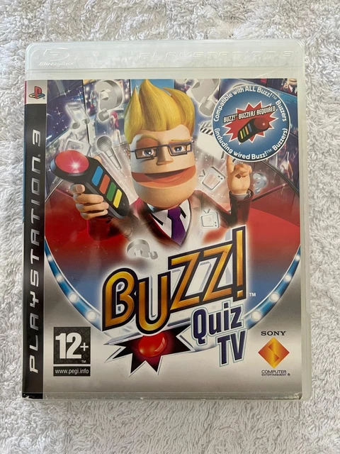 BUZZ ! QUIZ TV Sony PlayStation 3 PS3 ENGLISH NI Region Free EUR 34,36 ...