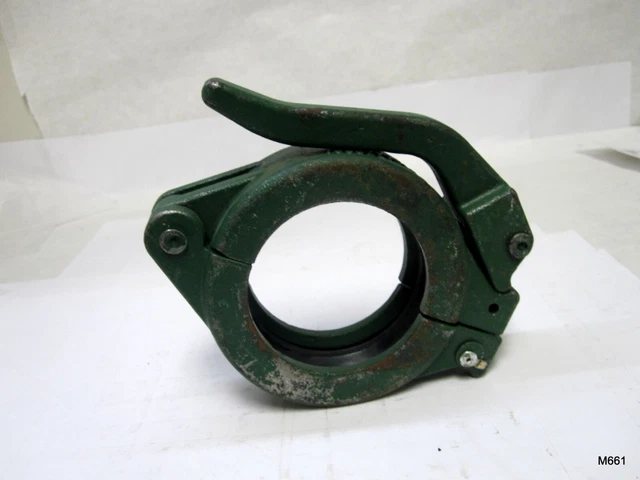 Concrete Hose Coupling Cast Iron CF Style Clamp Gasket HD-2.5 WP125BAR 1800PSI