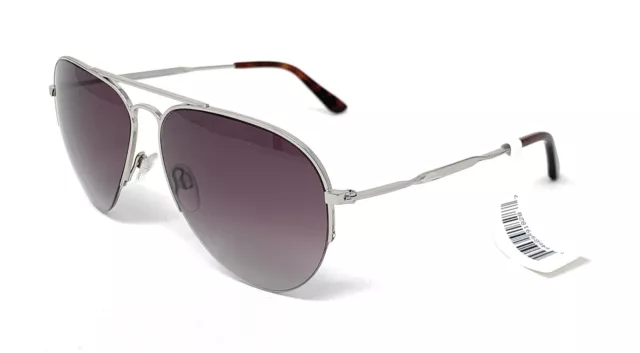 Gafas de sol Balenciaga unisex BA0125 16T paladio brillante 58 mm