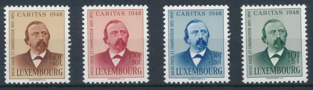 [BIN17961] Luxembourg 1948 good set very fine MNH stamps