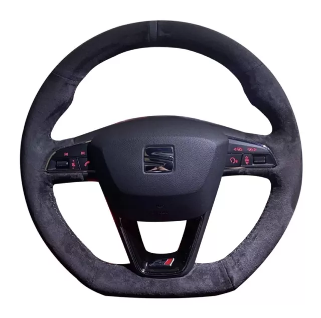 ALCANTARA Coprivolante Steering wheel cover Seat Leon Cupra R Leon ST Ateca FR