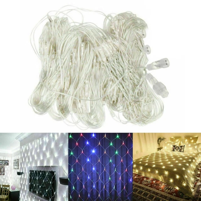 Nueva cadena de luces malla malla decoración fiable 1 pieza 200LED