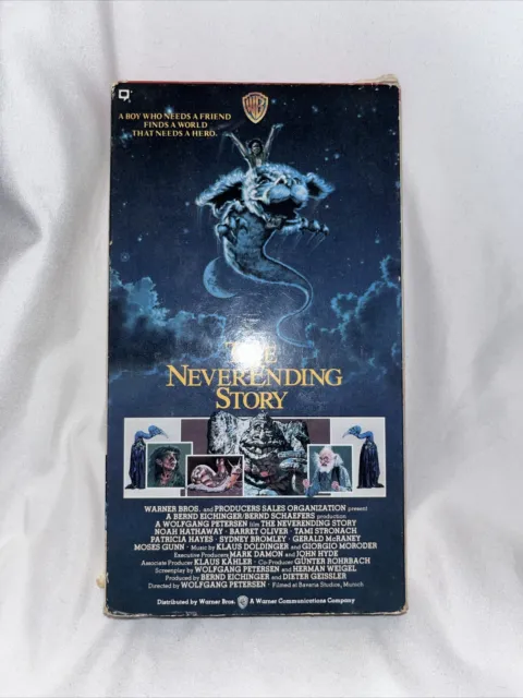 THE NEVERENDING STORY VHS 1986 Noah Hathaway, Barret Oliver VINTAGE ...