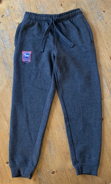 Tuta da jogging bambini Ipswich Town grigio scuro età 11-12 calcio ITFC