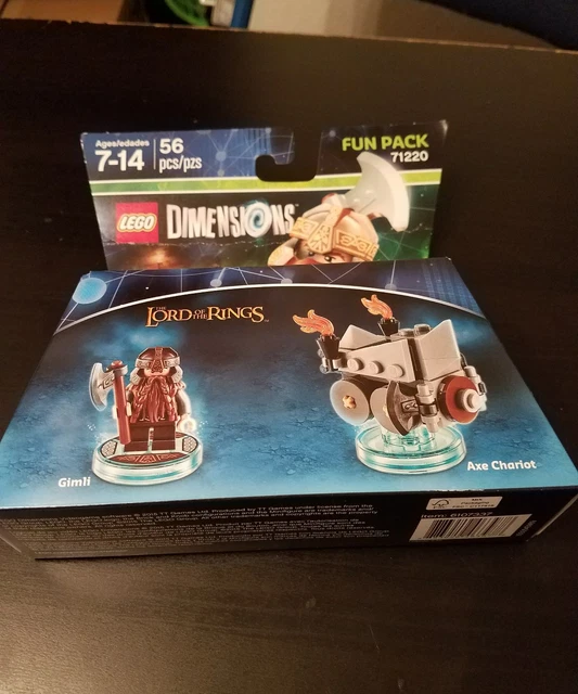 NEW LEGO DIMENSIONS Fun Pack The Lord Of The Rings 71220 Gimli And Axe